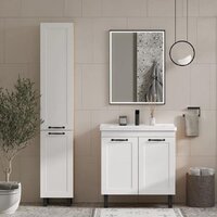  EQUIL Тумба под умывальник Lago 80.2D Миранда (напольная) - Превью изображения №8 — Интернет-Магазин TECNO.BY