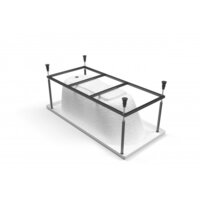 Cersanit Nike 150x70 (с каркасом и экраном) Image #3