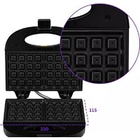Вафельница Kitfort KT-3658 - Превью изображения №4 — Интернет-Магазин TECNO.BY