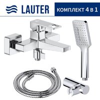 Lauter Cascade 21CK6615C с лейкой Relexa Fleur 21S00126