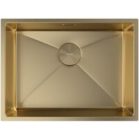 Кухонная мойка ZorG Zerox 59 U / IF PVD Gold - Превью изображения №3 — Интернет-Магазин TECNO.BY
