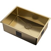 Кухонная мойка ZorG Zerox 59 U / IF PVD Gold - Превью изображения №2 — Интернет-Магазин TECNO.BY
