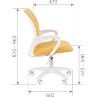 CHAIRMAN Kids 103 (LT лимон велюр) Image #4