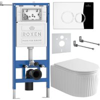 Roxen Royal Matt в комплекте с инсталляцией StounFix Dual Fresh 6 в 1 968245 (кнопка: хром глянцевый) Image #2