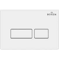 Унитаз подвесной Roxen Titan в комплекте с инсталляцией StounFix Dual Fresh 6 в 1 967207 (кнопка: белая) - Превью изображения №2 — Интернет-Магазин TECNO.BY