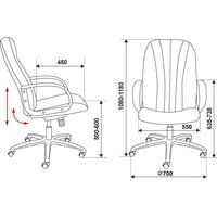 Бюрократ T-898AXSN (серый 3C1) Image #14
