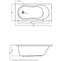 Cersanit Nike 150x70 (с каркасом) Image #3