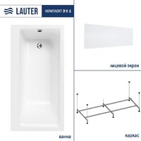 Lauter Seraphina 160x80 2112160R (с каркасом и лицевым экраном)