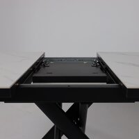 Мамадома Leonel-130 раздвижной 130-165х85 (calakatta st cer/черный) Image #14