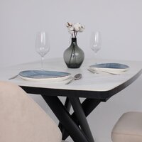 Мамадома Leonel-130 раздвижной 130-165х85 (calakatta st cer/черный) Image #4