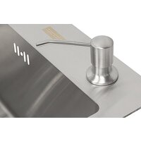 Кухонная мойка ARFEKA ECO AR мойка 450*500, коландер F, дозатор SATIN DECOR - Превью изображения №5 — Интернет-Магазин TECNO.BY