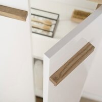 Lauter Шкаф-полупенал Навесной Adri (белый глянец) Image #3