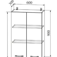 ДСВ Тренто ВП 600 (серый/белый) Image #2