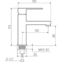 Смеситель РМС SL144-001F - Превью изображения №5 — Интернет-Магазин TECNO.BY