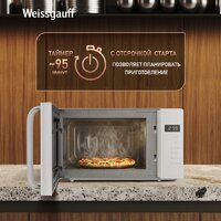 Микроволновая печь Weissgauff MWO-430 White Glass - Превью изображения №9 — Интернет-Магазин TECNO.BY