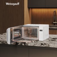 Микроволновая печь Weissgauff MWO-430 White Glass - Превью изображения №4 — Интернет-Магазин TECNO.BY