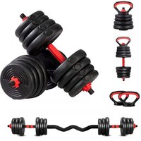 Ametist со штангой и гирями 7в1 30 кг