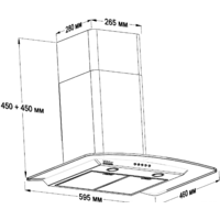 Backer QD60E-TGL200RC DG Black Image #2