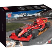 Mould King 18024A Автомобиль Formula 1. Красная ярость