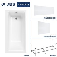 Lauter Seraphina 160x80 2112160R (с каркасом, лицевым и торцевым экранами)