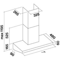 Falmec Marte Professional 90 950 м3/ч (нержавеющая сталь) Image #2