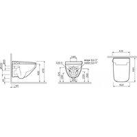 Унитаз подвесной AM.PM Inspire V 2.0 CCC50A1700WHx - Превью изображения №9 — Интернет-Магазин TECNO.BY