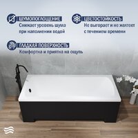 Lauter Bianca 170 21207170 (с ножками, черным подголовником и черным лиц. экраном) Image #3