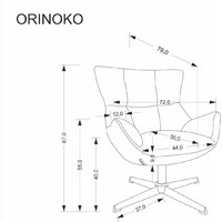 Halmar Orinoko (бежевый) Image #2