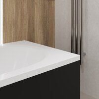 Lauter Bliss 170 P 21201072P (с ножками, лицевым экраном черного цвета и сифоном 21Y32001 матовый черный) Image #14