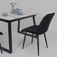 Lepremo AV 1208 HPL+МДФ раздвижной 1200-1600x800 (мрамор белый/черный) Image #17