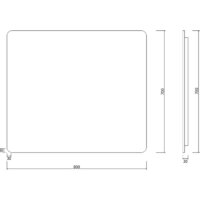 Roxen Зеркало Simon 510205-80GM 80x70 Image #12