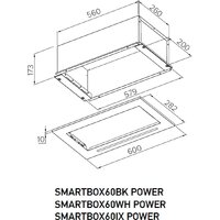 Кухонная вытяжка Meferi SMARTBOX60WH Power - Превью изображения №13 — Интернет-Магазин TECNO.BY
