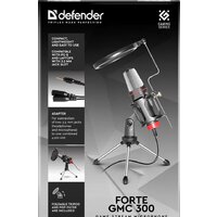 Проводной микрофон Defender Forte GMC 300 - Превью изображения №8 — Интернет-Магазин TECNO.BY