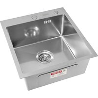 Кухонная мойка ARFEKA ECO AR 450*500 SATIN DECOR - Превью изображения №2 — Интернет-Магазин TECNO.BY