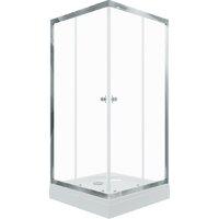 Triton Вента 100x100 (хром, с поддоном)