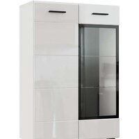 НК-Мебель Gloss КМВ-80 71373136 (белый-белый глянец)