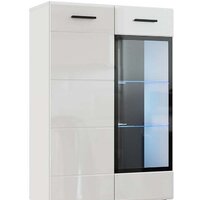 НК-Мебель Gloss КМВ-80 71373136 (белый-белый глянец) Image #2