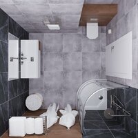 Triton Альфа-Хром 90х90 (с поддоном) Image #6