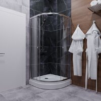 Triton Альфа-Хром 90х90 (с поддоном) Image #5