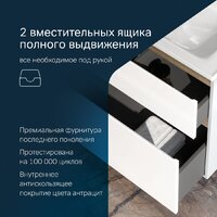  AM.PM Тумба с умывальником X-Joy M85A-FSX1002-WC1002WG - Превью изображения №5 — Интернет-Магазин TECNO.BY