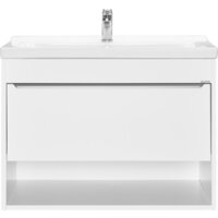 Акватон Тумба под умывальник Хоуп 80 1A287301HP2B0 (белый матовый) Image #8