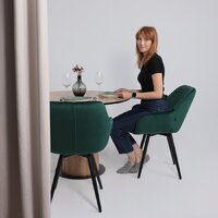 Lepremo AV 1317 HPL+МДФ 1000 (дуб вотан/черный) Image #2