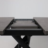 Мамадома Leonel-130 раздвижной 130-165х85 (дымчатая керамика/черный) Image #15