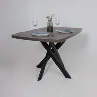 Мамадома Leonel-130 раздвижной 130-165х85 (дымчатая керамика/черный) Image #6