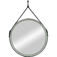 Континент Зеркало Millenium Black Led D 65 (натуральная кожа, черный)