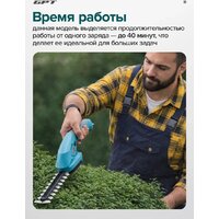 Кусторез + ножницы GPT SGT 360 (с АКБ) - Превью изображения №3 — Интернет-Магазин TECNO.BY