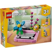 LEGO Creator 3 в 1 31169 Пишущая машинка с цветами