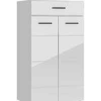 НК-Мебель Gloss КМВ-60 73374543 (белый-черный)