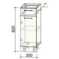 Интерлиния Компо НШ30рш1 (дуб венге) Image #3