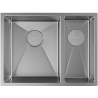Кухонная мойка ZorG Zerox 58-2 U / IF-R Steel - Превью изображения №3 — Интернет-Магазин TECNO.BY